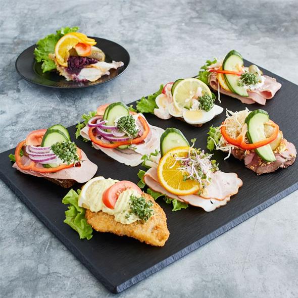 Luksus smørrebrød
